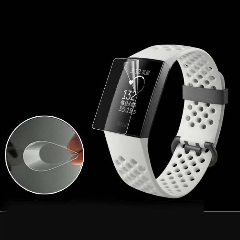 3 шт. Защитная пленка для Fitbit заряд 4 Charge3 Charge4 Смарт часы браслет полная защитная