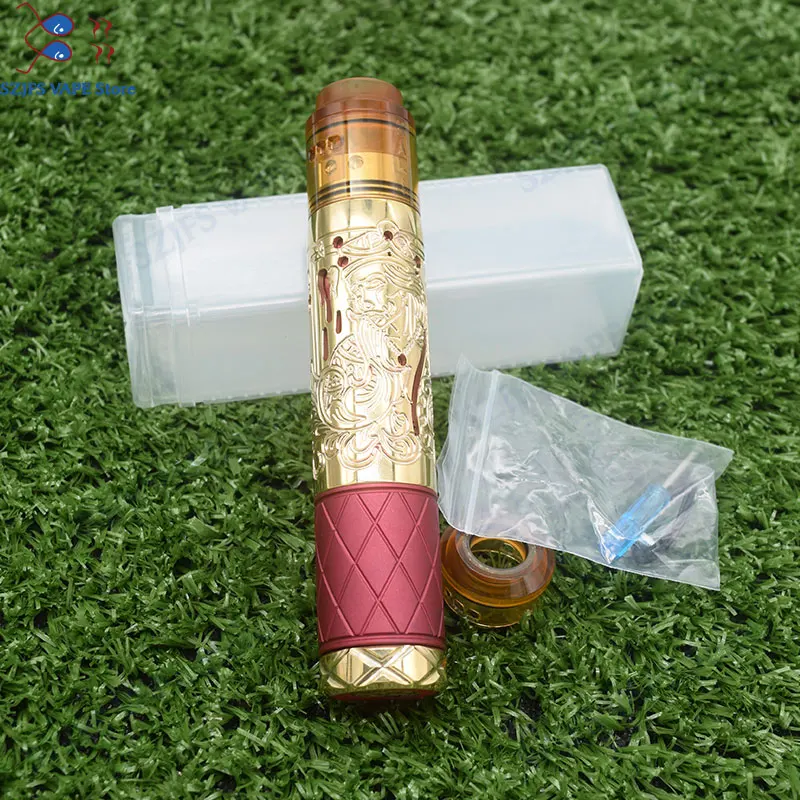 New arrival Suicide queen Mechanical Mod with QP KALI RDA Fit 18650 20700 Mech MOD 26mm diameter Brass material vape pen
New arrival Suicide queen Mechanical Mod with QP KALI RDA Fit 18650 20700 Mech MOD 26mm diameter Brass material vape pen