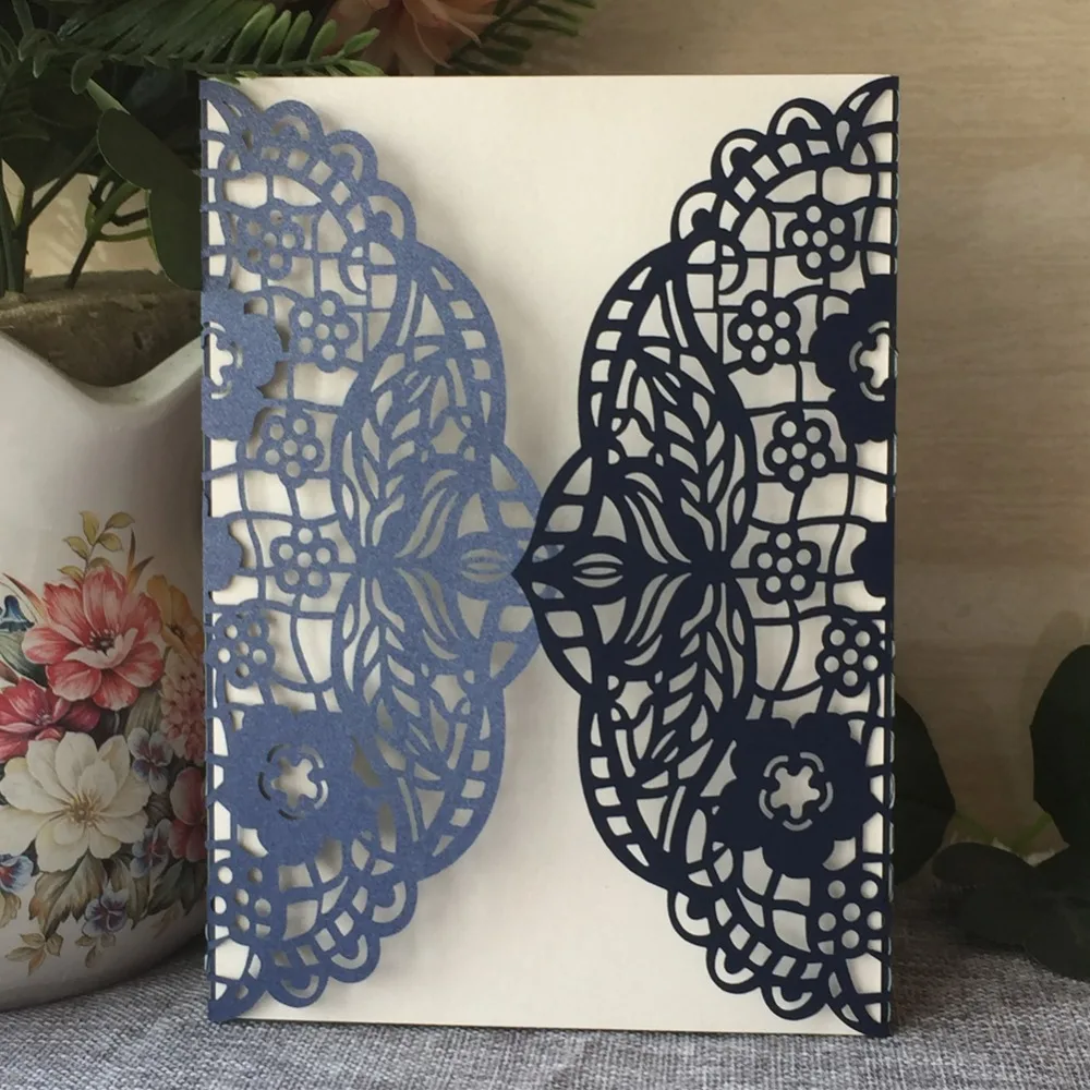 50pcs Flower Pattern Wedding Invitations Elegant Wedding Invitations Card Wedding Favor Birthday Party Invitations Card
50pcs Flower Pattern Wedding Invitations Elegant Wedding Invitations Card Wedding Favor Birthday Party Invitations Card