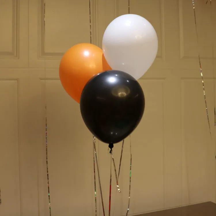 10inch 2.2g High quality Matt Balloon Halloween Bar decoration orange black latex balloon 50pcs/lot Free Shipping
10inch 2.2g High quality Matt Balloon Halloween Bar decoration orange black latex balloon 50pcs/lot Free Shipping