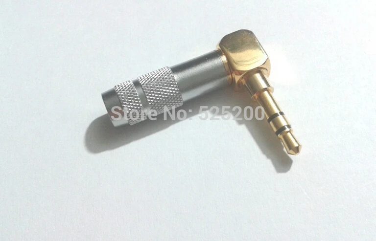 50pcs Gold plated 3.5mm Stereo 3 Pole Male Plug 90 degree Audio Connector solder
50pcs Gold plated 3.5mm Stereo 3 Pole Male Plug 90 degree Audio Connector solder