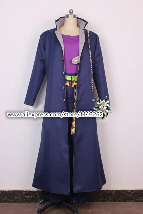 Free shipping New Custom made High quality JOJO's Bizarre Adventure Jotaro Kujo Cosplay Costume
Free shipping New Custom made High quality JOJO's Bizarre Adventure Jotaro Kujo Cosplay Costume