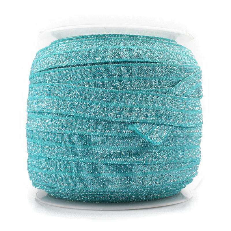 1PC=50Y 5/8"=15MM OEM Highly-flexible Elastic Glitter Velvet Ribbon Ornaments Solid Metallic Nylon Band for Hair Accessories
1PC=50Y 5/8"=15MM OEM Highly-flexible Elastic Glitter Velvet Ribbon Ornaments Solid Metallic Nylon Band for Hair Accessories