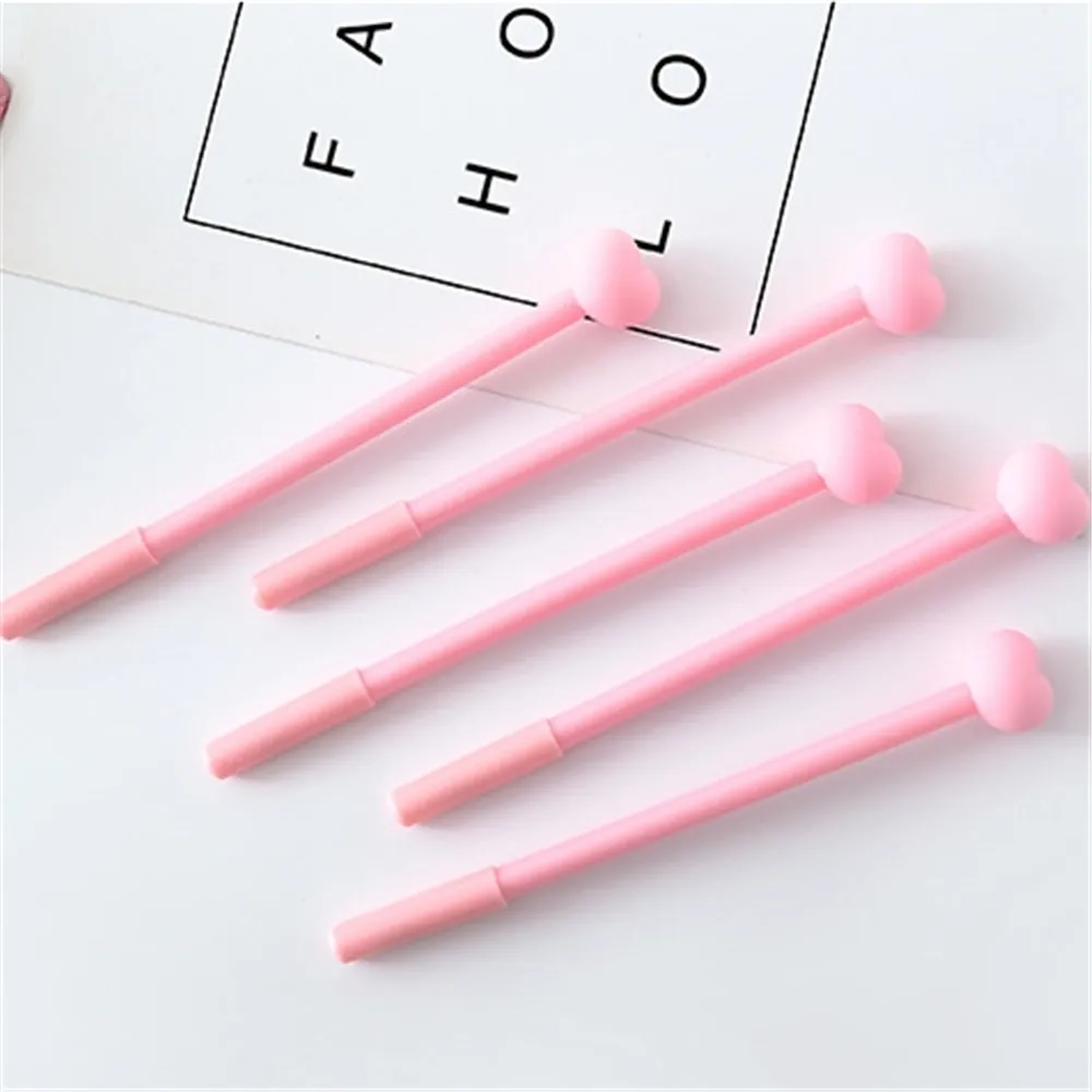 0.38mm Cute Creative Pink Love Heart Gel Pen Signature Pen Escolar Papelaria School Office Stationery Supply Promotional Gift
0.38mm Cute Creative Pink Love Heart Gel Pen Signature Pen Escolar Papelaria School Office Stationery Supply Promotional Gift