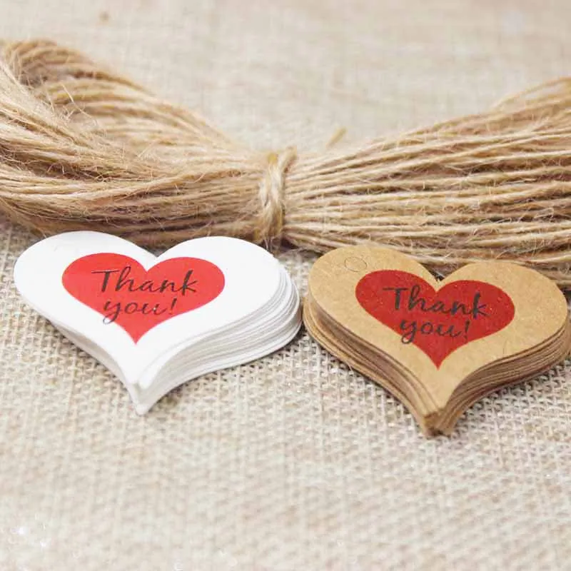 Крафт-Подарочная этикетка круглая спасибо за любовь свадебное пожелание милая