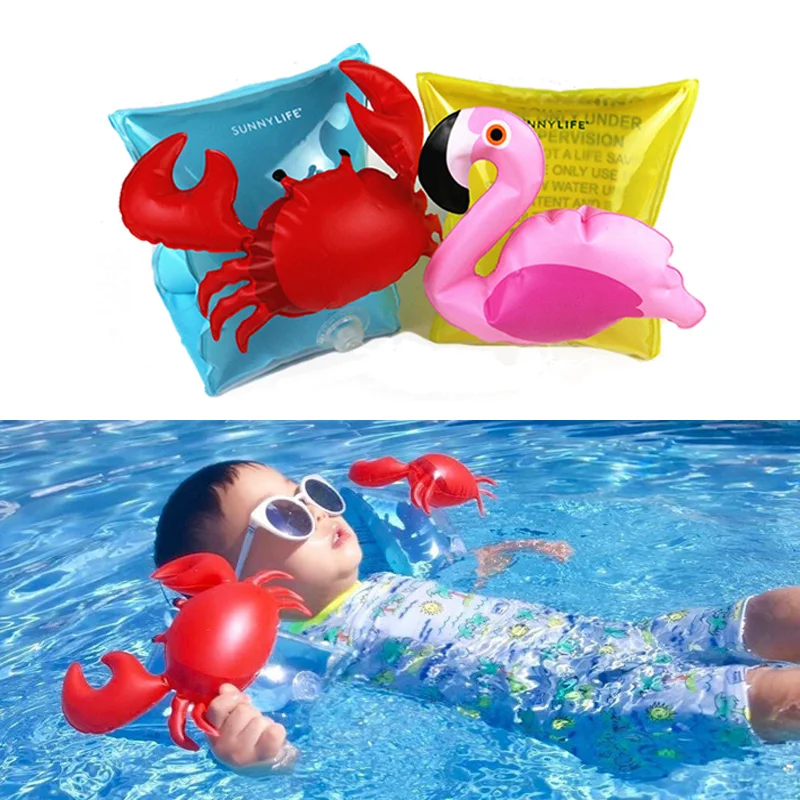2pcs/set PVC Pool Swimming Arm Ring Crab Flamingo Inflatable Arm Floatation Sleeves Water Wings Swimming Arm Floats for Children
2pcs/set PVC Pool Swimming Arm Ring Crab Flamingo Inflatable Arm Floatation Sleeves Water Wings Swimming Arm Floats for Children