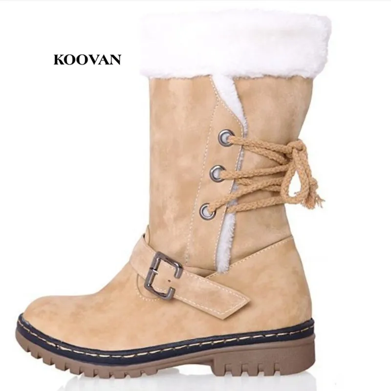 Koovan Women's Large Size Snow Boots 2018 New Thick Wool Shoes Women's Boots Warm Cotton Shoes For Women Thick Winter
Koovan Women's Large Size Snow Boots 2018 New Thick Wool Shoes Women's Boots Warm Cotton Shoes For Women Thick Winter