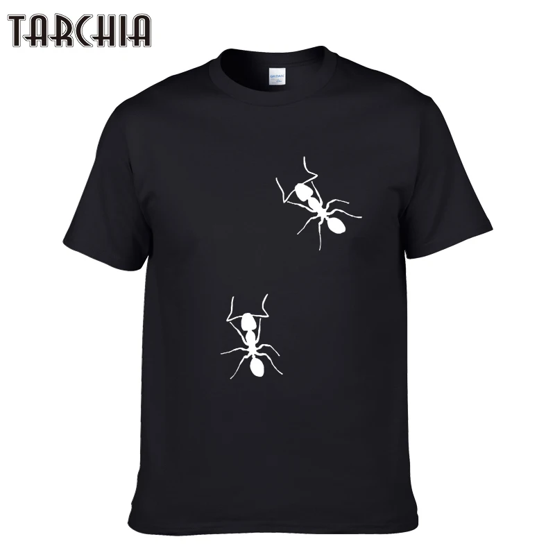 TARCHIA 2021 новый топ Стиль Весна Ant принт мужские футболки модные повседневные мужские футболки из хлопка Slim Fit Футболка Homme
TARCHIA 2021 новый топ Стиль Весна Ant принт мужские футболки модные повседневные мужские футболки из хлопка Slim Fit Футболка Homme