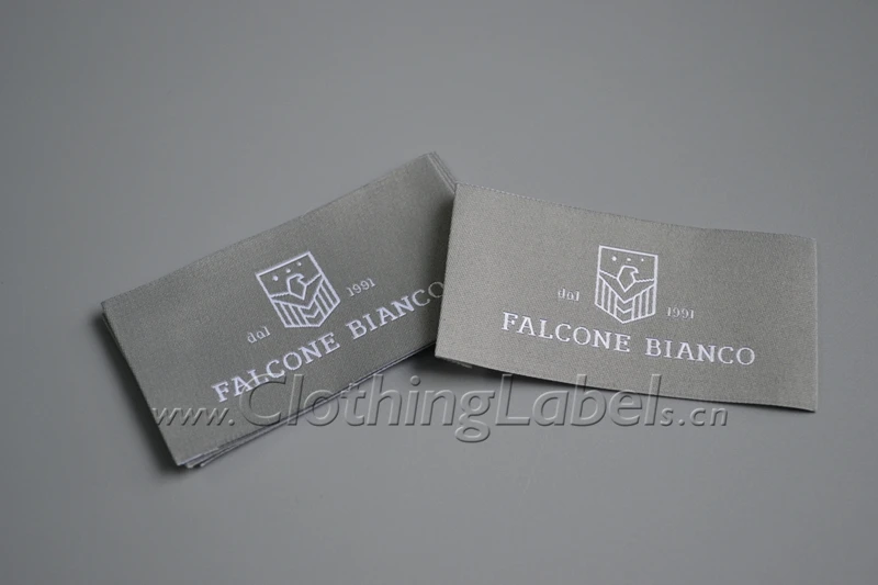 Eaglel Brand Grey Polyester Woven Labels Brand Washable Clothing Labels Garment Tags Labels
Eaglel Brand Grey Polyester Woven Labels Brand Washable Clothing Labels Garment Tags Labels