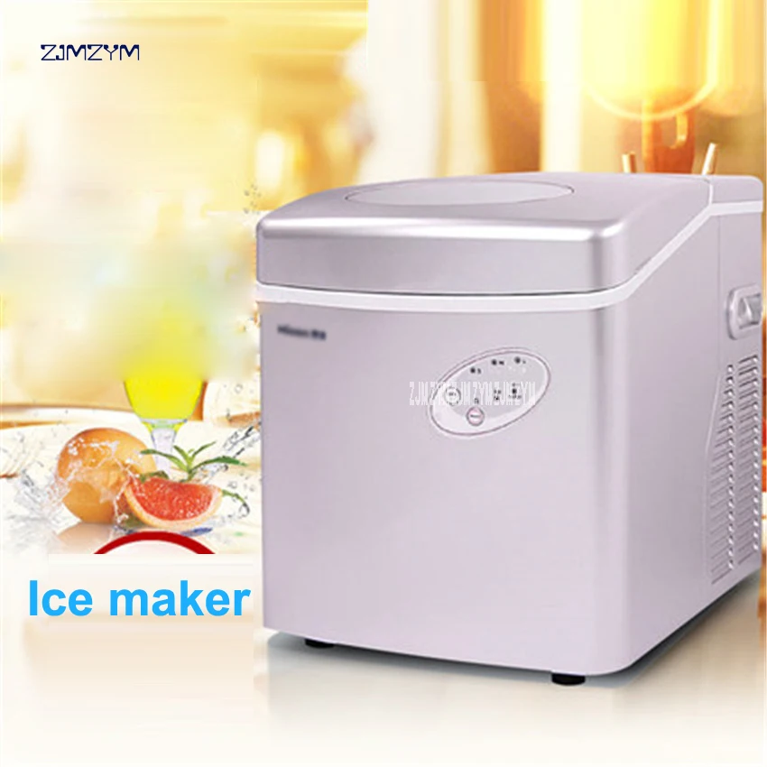 

30 кг/24 часа в сутки льда бытовой Портативный льда делая машину 160W небольшой коммерческий льдогенератор молока Чай магазин автомат для произ...