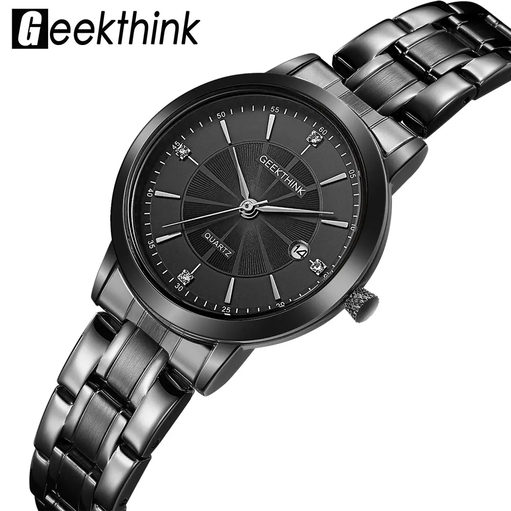 Geekthink Lover's Quartz Watch Women Men Wristwatch Top Luxury Brand Ladies Ultra Thin Dress Accessories Gifts bayan kol saati c
Geekthink Lover's Quartz Watch Women Men Wristwatch Top Luxury Brand Ladies Ultra Thin Dress Accessories Gifts bayan kol saati c