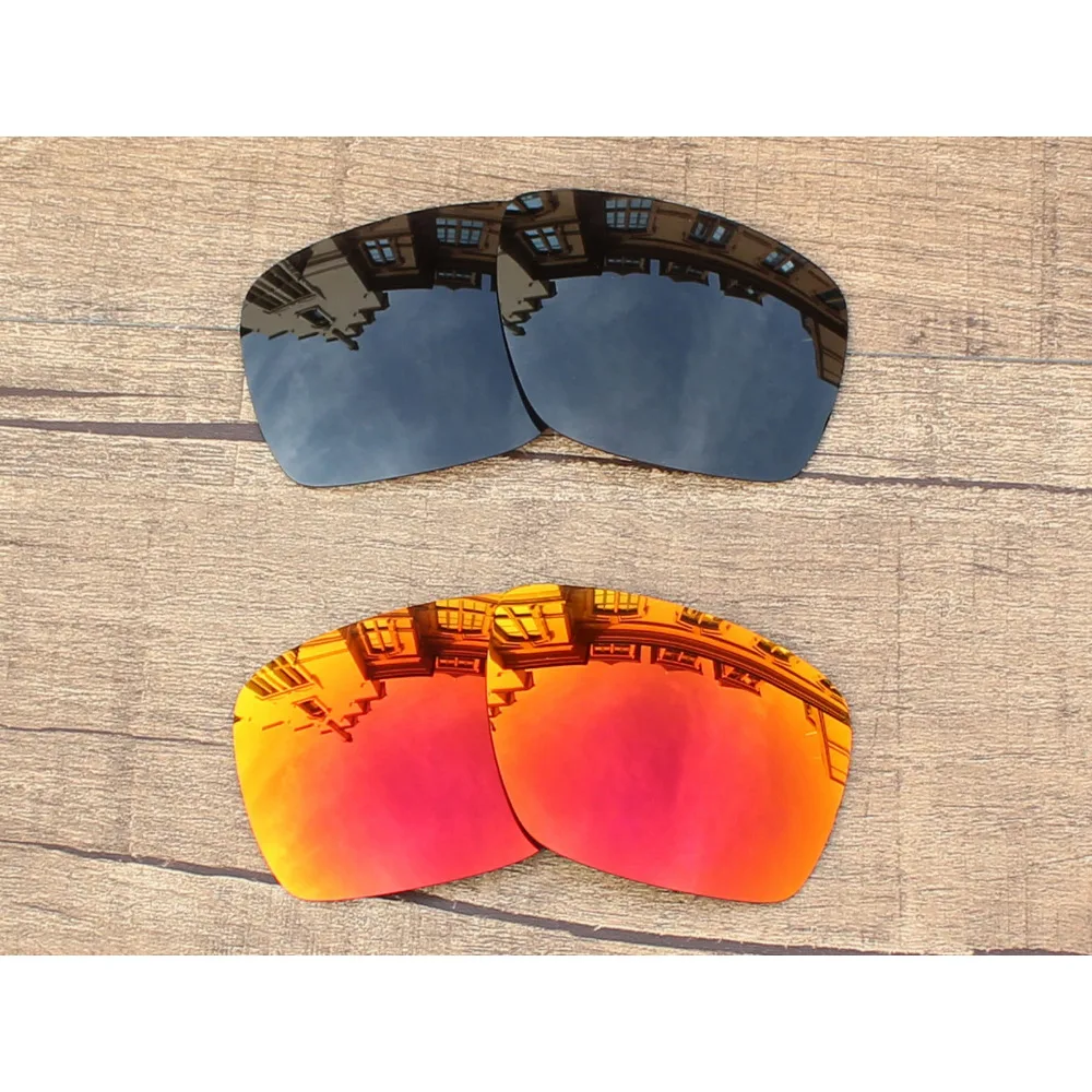 Vonxyz 2 Pairs Stealth Black & Ruby Mirror Polycarbonate Replacement Lenses for-Oakley Dispatch 1 Frame
Vonxyz 2 Pairs Stealth Black & Ruby Mirror Polycarbonate Replacement Lenses for-Oakley Dispatch 1 Frame