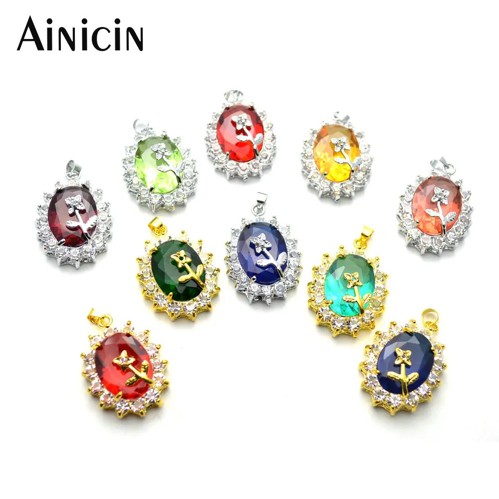 10pcs All Mixed Color Rhinestone Crystal Setting Flower Shape Pendants For Girl Gift Jewelry
10pcs All Mixed Color Rhinestone Crystal Setting Flower Shape Pendants For Girl Gift Jewelry