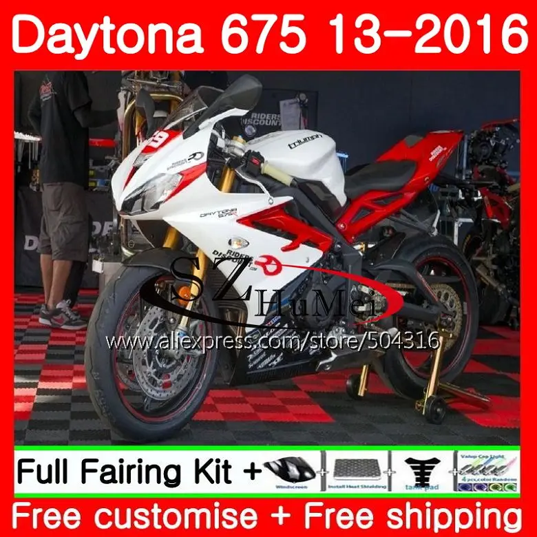 Обтекатели для кузова Triumph Daytona 675, 13, 14, 15, 16, корпус 89SH5, полностью красные, белые, Daytona675, 13-16, Daytona 675, 2013, 2014, 2015, 2016
Обтекатели для кузова Triumph Daytona 675, 13, 14, 15, 16, корпус 89SH5, полностью красные, белые, Daytona675, 13-16, Daytona 675, 2013, 2014, 2015, 2016