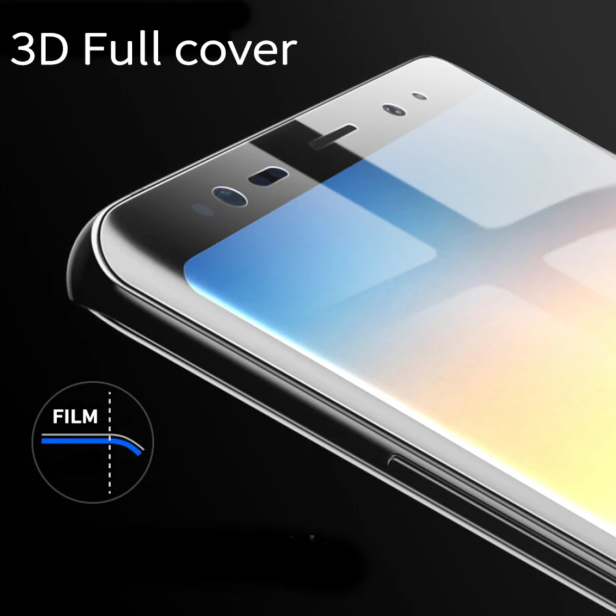 3D чехол из силикона и ТПУ с полным покрытием Экран Защитная пленка для Xiaomi Mi 8 se POCO