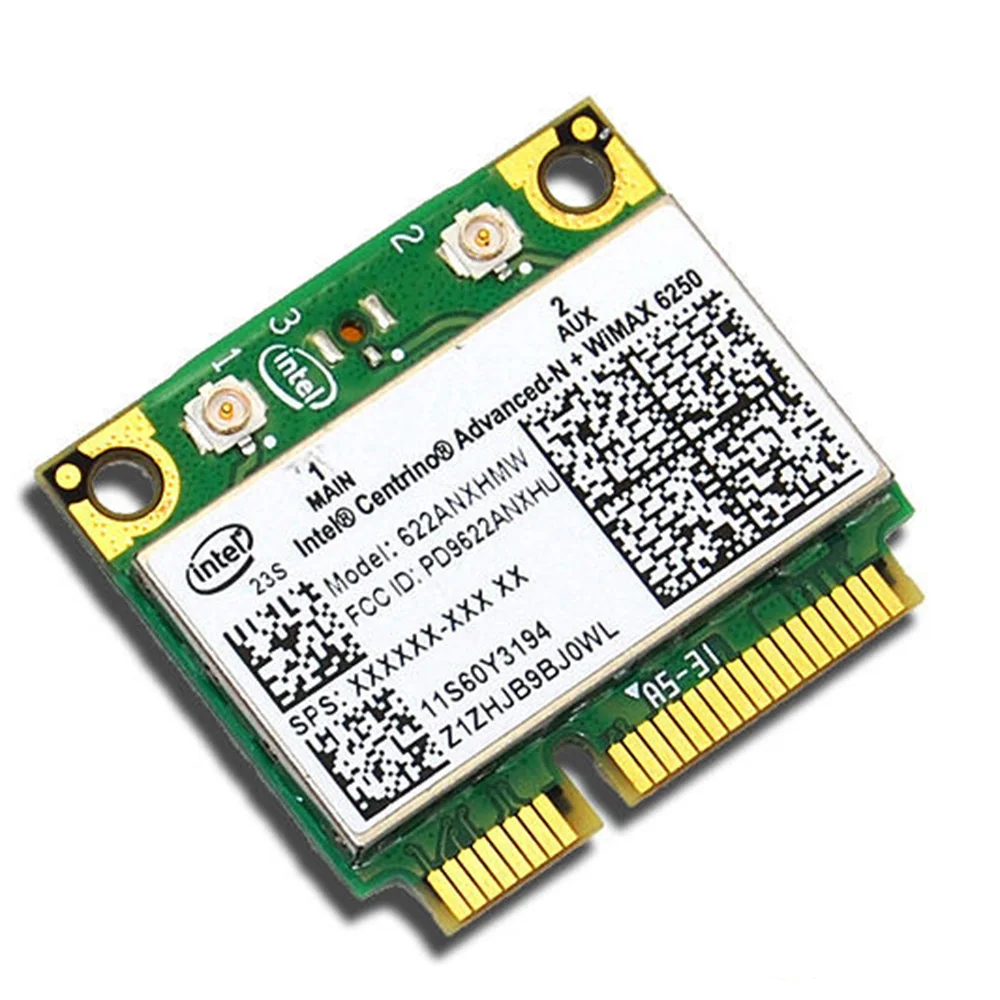 Intel Centrino wimax 6250 622ANXHMW 300 Мбит/с 622anxhwm Wifi mini pci e intel беспроводная карта сетевая