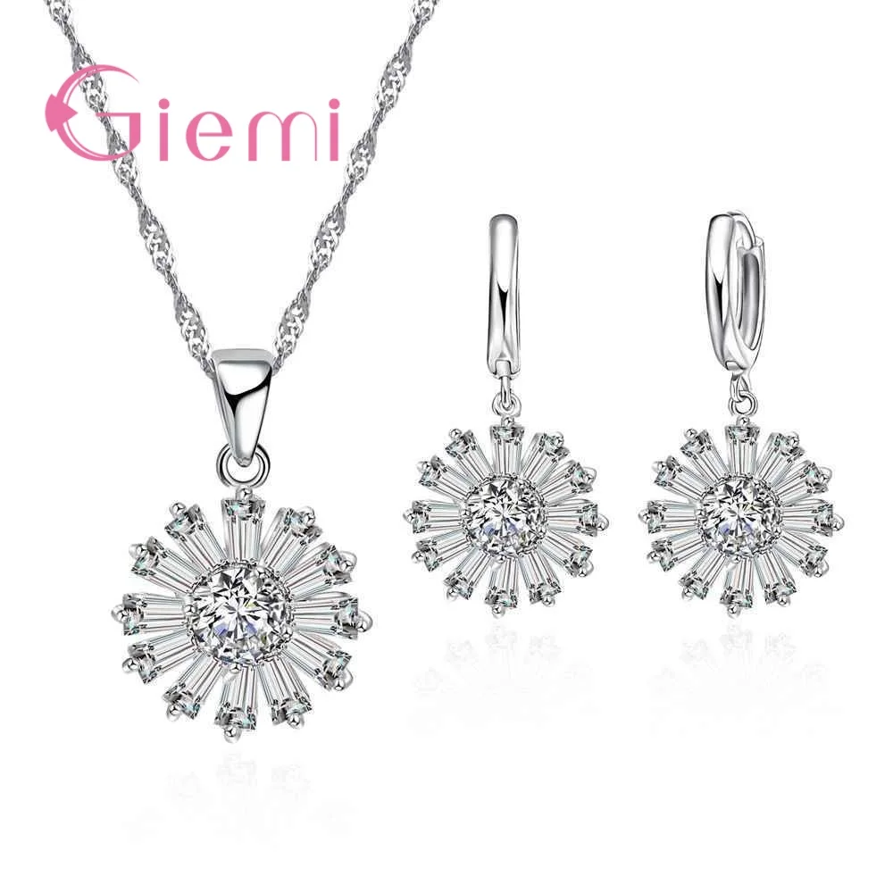New Cubic Zirconia Jewelry Sets Sparkling Choker Necklaces Hoop Earrings 925 Sterling Silver Women Lady Gifts Wholesale
New Cubic Zirconia Jewelry Sets Sparkling Choker Necklaces Hoop Earrings 925 Sterling Silver Women Lady Gifts Wholesale