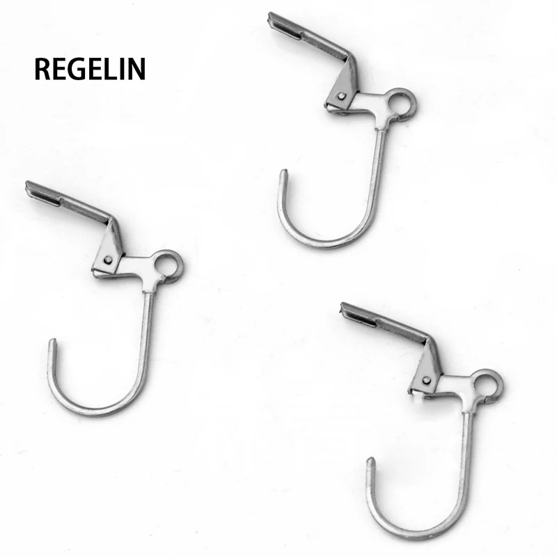 REGELIN 20pcs Stainless Steel French Earring Hooks Clasps Settings Base Settings for DIY Earrings Jewelry Making Accessories
REGELIN 20pcs Stainless Steel French Earring Hooks Clasps Settings Base Settings for DIY Earrings Jewelry Making Accessories