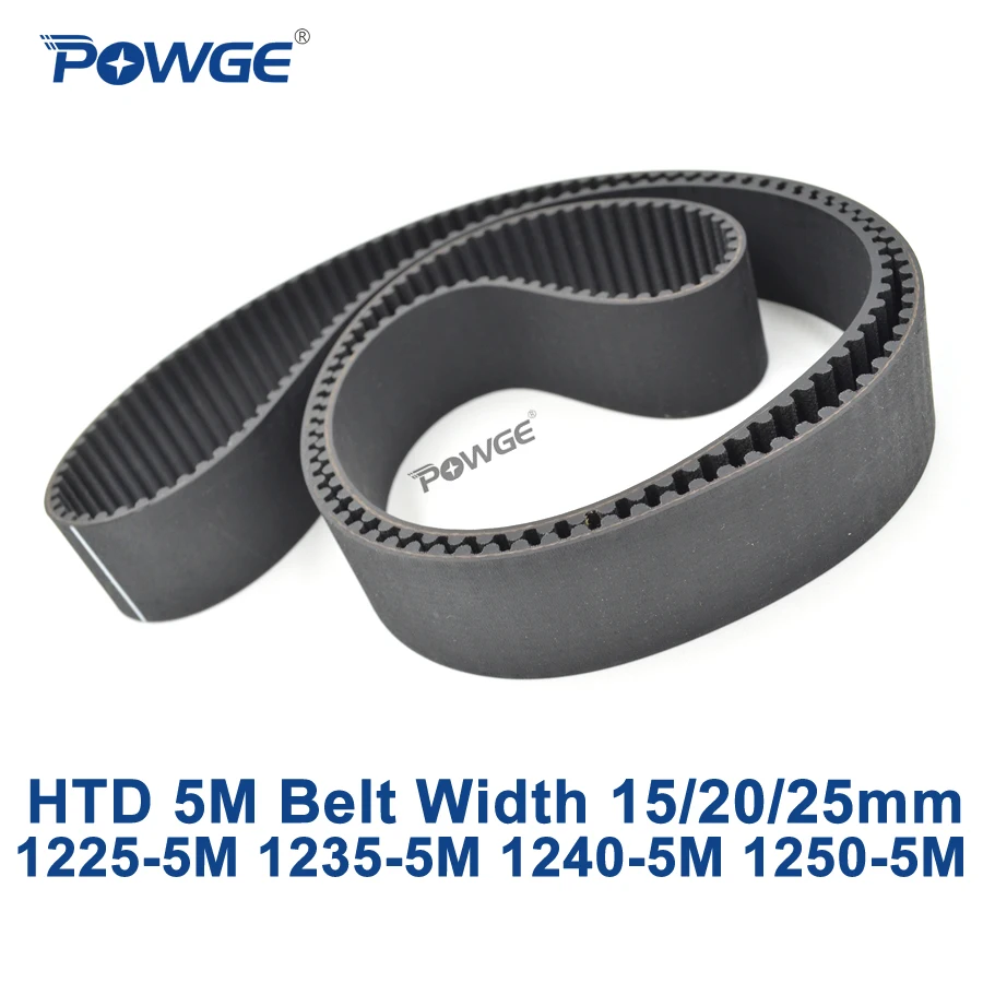 POWGE HTD 5M synchronous Timing belt C=1225/1235/1240/1250 width 15/20/25mm Teeth 245 247 248 250 HTD5M 1225-5M 1240-5M 1250-5M
POWGE HTD 5M synchronous Timing belt C=1225/1235/1240/1250 width 15/20/25mm Teeth 245 247 248 250 HTD5M 1225-5M 1240-5M 1250-5M
