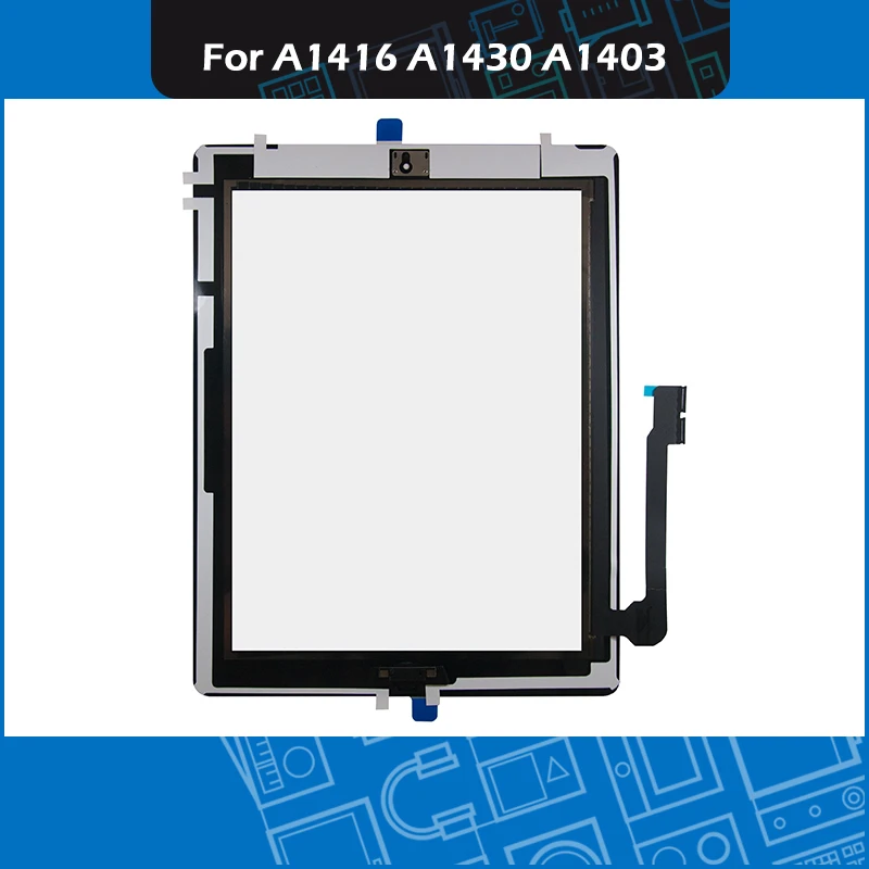 Высококачественная черно-белая Сенсорная панель A1416 A1430 A1403 для iPad 3 дигитайзер