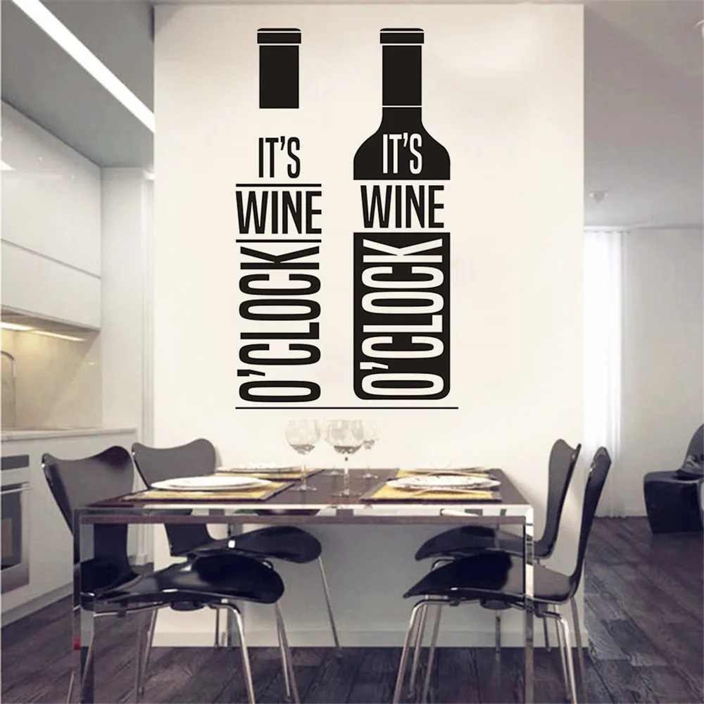 Wine Bottle Wall Decal Family Paper Wine glass Wall Stickers Home Sticker Mural Art Home Decor Kitchen Bar Wall Decoration X136
Wine Bottle Wall Decal Family Paper Wine glass Wall Stickers Home Sticker Mural Art Home Decor Kitchen Bar Wall Decoration X136