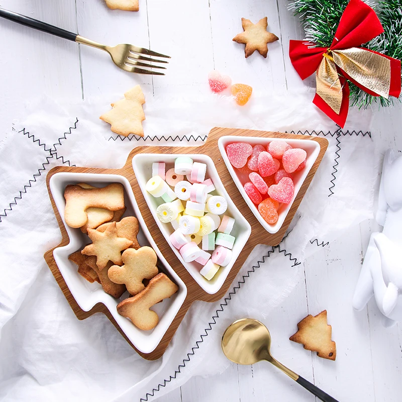 28cm full set ceramic bamboo Christmas tree tray Snack plate fruit bowl dish plate tableware breakfast tray kitchen home supply
28cm full set ceramic bamboo Christmas tree tray Snack plate fruit bowl dish plate tableware breakfast tray kitchen home supply