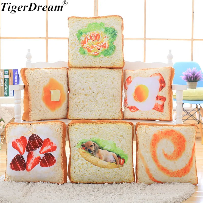 38X38cm Simulation PP Cotton Stuffed Bread Plush Toys Super Soft Cushions Toast Sleeping Pillows Boys Girls Lovely Home Dolls
38X38cm Simulation PP Cotton Stuffed Bread Plush Toys Super Soft Cushions Toast Sleeping Pillows Boys Girls Lovely Home Dolls