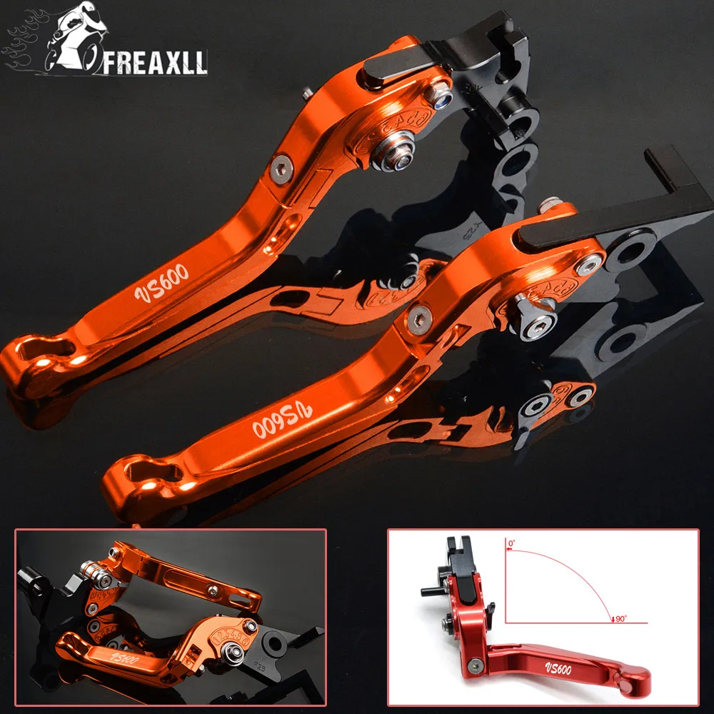 CNC Aluminum Motorcycle Brake Clutch Levers For Suzuki VS600 GLPS-GLPT Adjustable Folding Extendable VS 600 GLPS GLPT 1995-1996
CNC Aluminum Motorcycle Brake Clutch Levers For Suzuki VS600 GLPS-GLPT Adjustable Folding Extendable VS 600 GLPS GLPT 1995-1996
