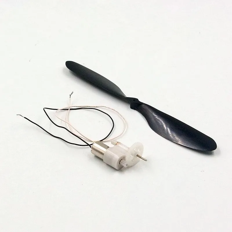 FATJAY coreless 8520 brushed motor 8.5*20mm with gearbox prop for RC ornithopters airplanes large torque 1S 67 grams thrust
FATJAY coreless 8520 brushed motor 8.5*20mm with gearbox prop for RC ornithopters airplanes large torque 1S 67 grams thrust