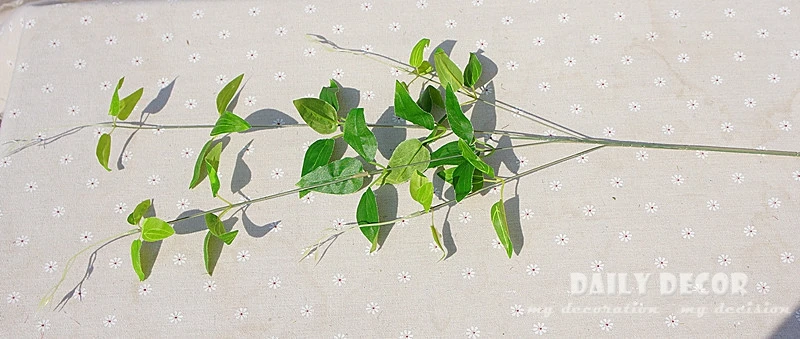 20pcs/lot ! wholesale 75cm 4 forks artificial plants Clematis florida Thunb Fake Clematis weeping willow leaves green plant/leaf
20pcs/lot ! wholesale 75cm 4 forks artificial plants Clematis florida Thunb Fake Clematis weeping willow leaves green plant/leaf