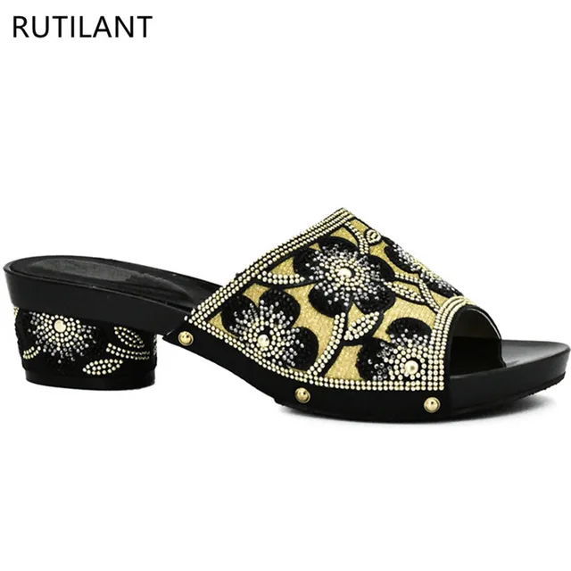 New Arrival Women African Wedding Shoes High Quality Elegant Italian Women Shoes with Stone High Heels Women Pumps for Parties
New Arrival Women African Wedding Shoes High Quality Elegant Italian Women Shoes with Stone High Heels Women Pumps for Parties