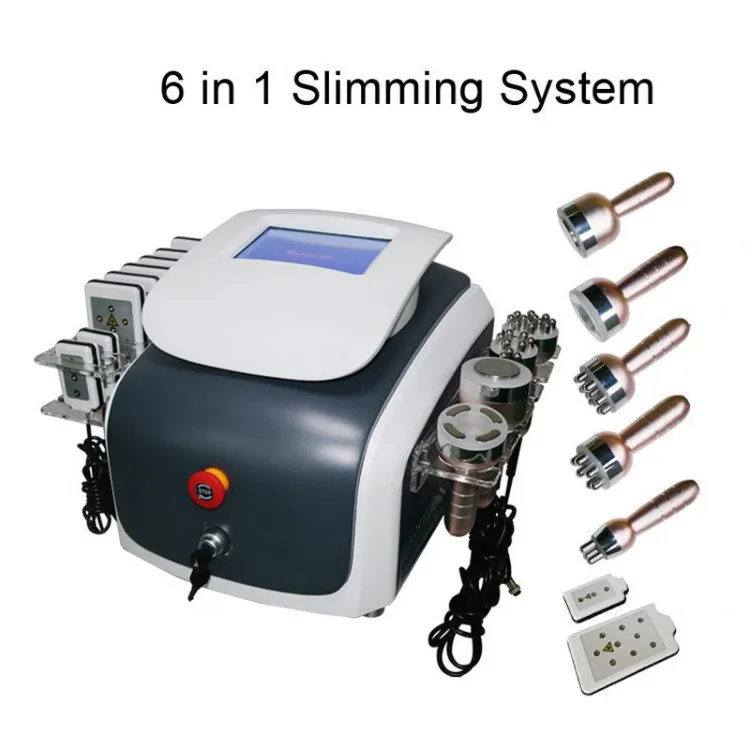 Portable 6 in 1 Cavitation Laser Machine Fat Removal Machine Ultrasonic Weight Loss Machine
Portable 6 in 1 Cavitation Laser Machine Fat Removal Machine Ultrasonic Weight Loss Machine