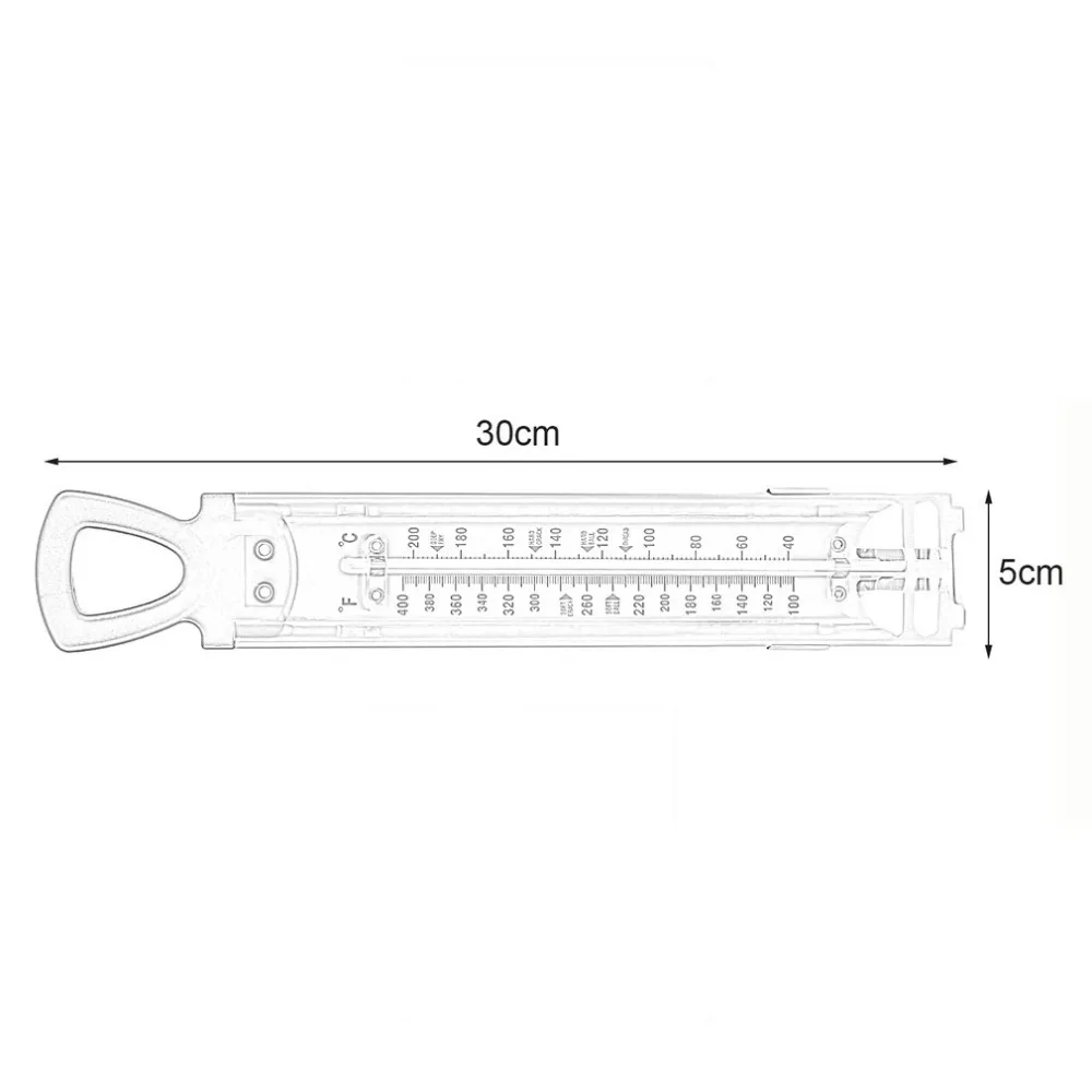 Quality Stainless Steel Kitchen Craft Cooking Thermometer for Jam Sugar Candy Liquid
Quality Stainless Steel Kitchen Craft Cooking Thermometer for Jam Sugar Candy Liquid