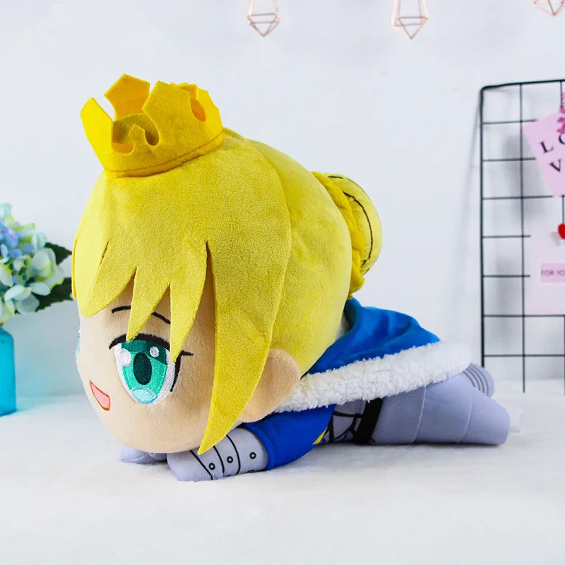 Fate/stay night 40cm Arthur Pendragon plush toy saber stuffed toys Soft pillow dolls A birthday present for your child
Fate/stay night 40cm Arthur Pendragon plush toy saber stuffed toys Soft pillow dolls A birthday present for your child