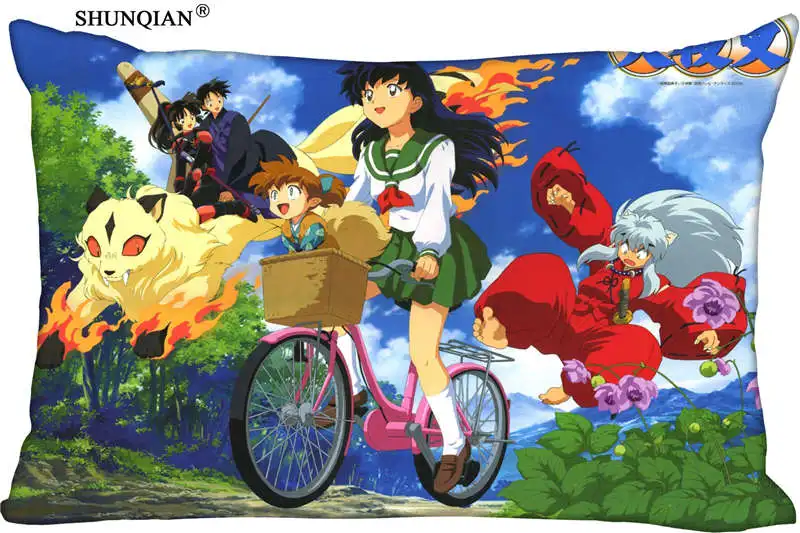 Inuyasha Pillow Case (Two sides) New arrival Custom Zippered Rectangle soft Pillow cover Home Textile
Inuyasha Pillow Case (Two sides) New arrival Custom Zippered Rectangle soft Pillow cover Home Textile