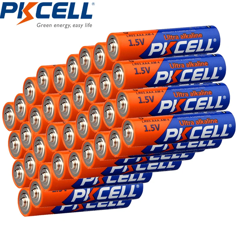 Щелочная батарея 120 X LR03 AAA E92 AM4 MN2400 1 5 в 140 мин Super R03P для будильника мыши пульта