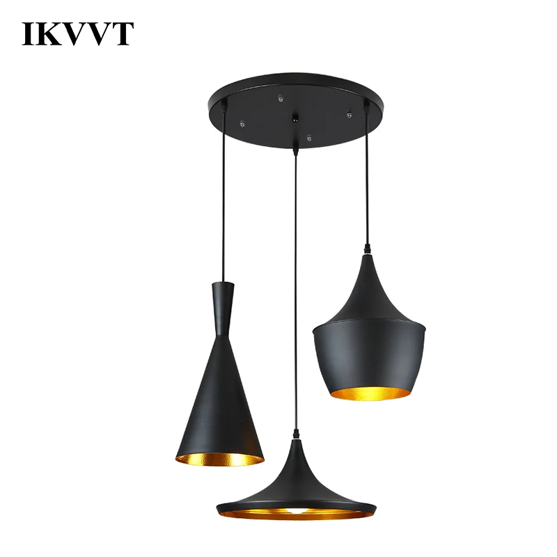 IKVVT Modern LED Pendant Lights Indoor Lighting Dining Room Lamp Black Minimalist Home Decoration E27
IKVVT Modern LED Pendant Lights Indoor Lighting Dining Room Lamp Black Minimalist Home Decoration E27