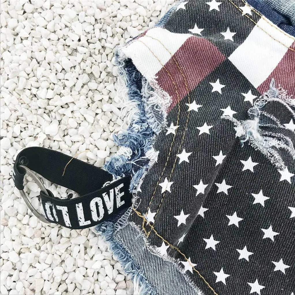 FREE OSTRICH Women America Flag Denim Jeans High Waist Hole Pockets Mini Shorts Jeans Fashion Denim Shorts Women 2019
FREE OSTRICH Women America Flag Denim Jeans High Waist Hole Pockets Mini Shorts Jeans Fashion Denim Shorts Women 2019