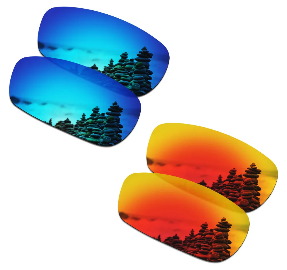SmartVLT 2 пары поляризованных солнцезащитных очков замена линз для Oakley Crosshair 2,0 Ice Blue and Fire Red
SmartVLT 2 пары поляризованных солнцезащитных очков замена линз для Oakley Crosshair 2,0 Ice Blue and Fire Red