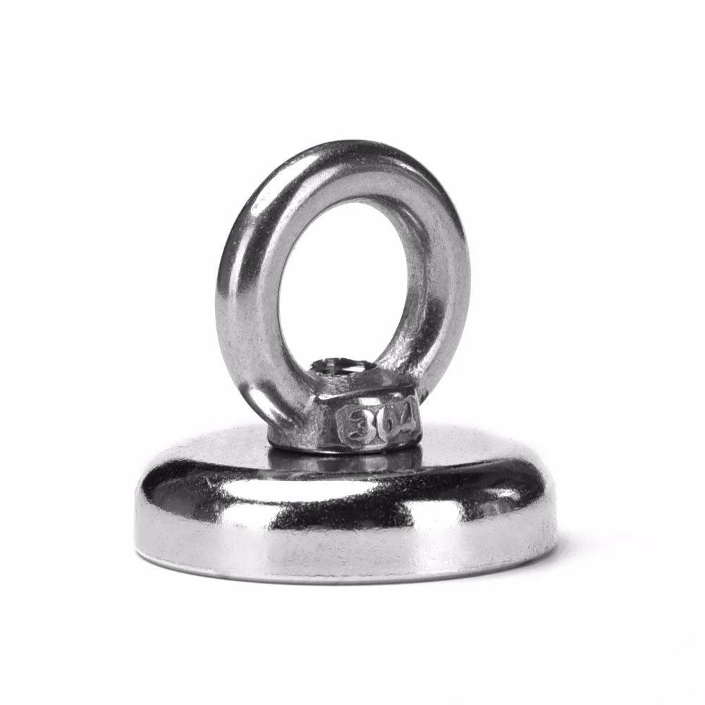 Pulling force 22KGs Pot Magnet, 1PC Dia32mm, magnetic pot with Ring, magnetic attractor Strong Neodymium Permanent Pot Magnet
Pulling force 22KGs Pot Magnet, 1PC Dia32mm, magnetic pot with Ring, magnetic attractor Strong Neodymium Permanent Pot Magnet
