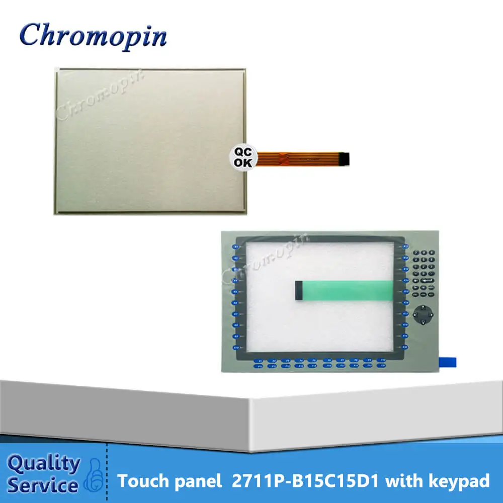 Touch panel for AB 2711P-B15C15D1 2711P-B15C15D2 2711P-B15C6D1 2711P-B15C6D2 PanelView Plus CE 1500 with Membrane keypad
Touch panel for AB 2711P-B15C15D1 2711P-B15C15D2 2711P-B15C6D1 2711P-B15C6D2 PanelView Plus CE 1500 with Membrane keypad