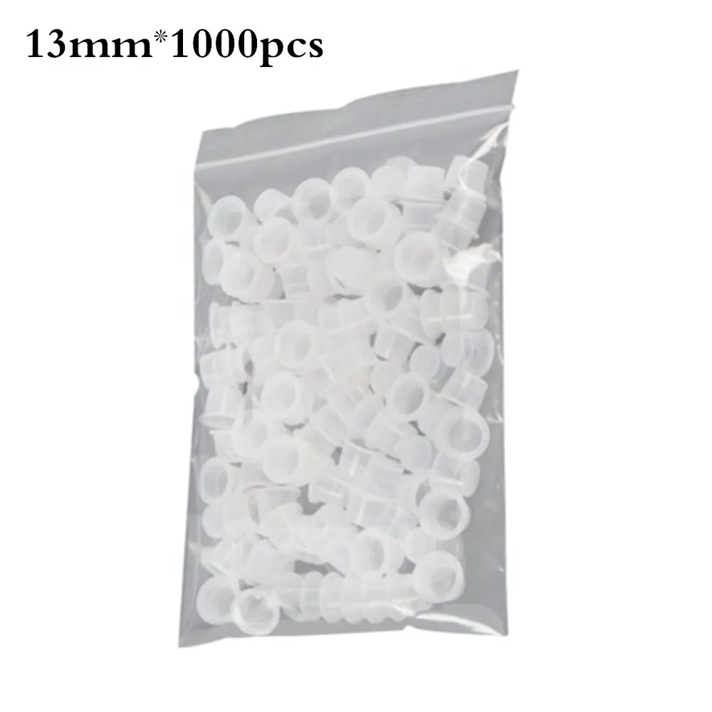 1000Pcs Medium Size 13mm Tattoo Accessory Plastic White Ink Cups Supply for Tattoo
1000Pcs Medium Size 13mm Tattoo Accessory Plastic White Ink Cups Supply for Tattoo