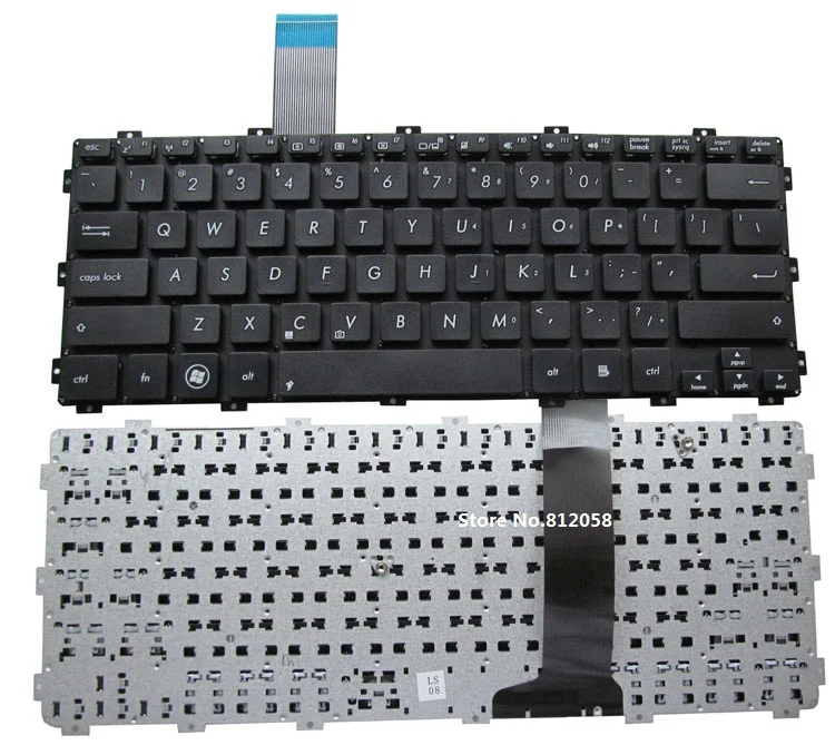SSEA Brand new US Keyboard no frame For ASUS X301 X301A X301U X301S X301EI X301EB X301KI235A laptop keyboard Black
SSEA Brand new US Keyboard no frame For ASUS X301 X301A X301U X301S X301EI X301EB X301KI235A laptop keyboard Black