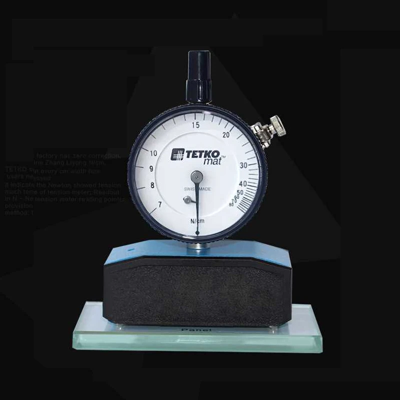 High Precision Steel print Mesh Tension Meter 7-50N Switzerland Mat Mechanical bolting cloth Gauge Force Measuring Instruments
High Precision Steel print Mesh Tension Meter 7-50N Switzerland Mat Mechanical bolting cloth Gauge Force Measuring Instruments
