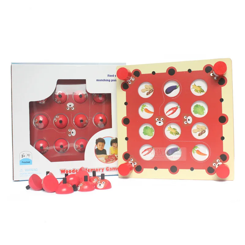 Cartoon Montessori Wooden Puzzles Memory Chess Logical Thinking Training Children Intellectual Development Toys for Children Gif
Cartoon Montessori Wooden Puzzles Memory Chess Logical Thinking Training Children Intellectual Development Toys for Children Gif