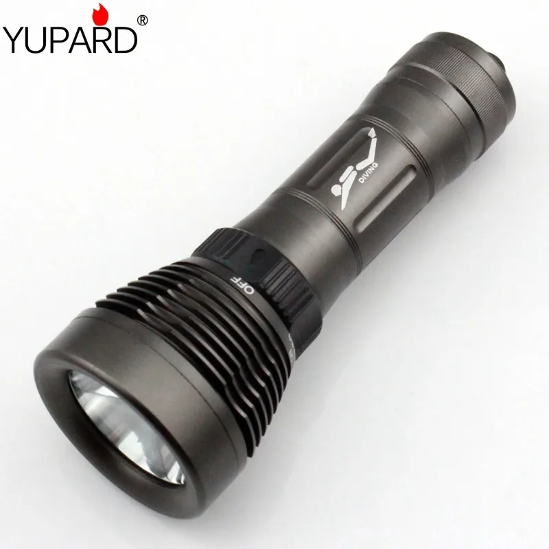 

YUPARD diving diver Underwater CREE XM-L2 T6 LED Flashlight Torch Waterproof Light Lamp outdoor sport fishing camping hunting