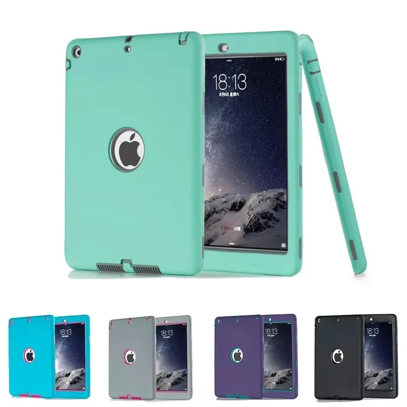 Силиконовый ПВХ ТПУ цветной чехол для задней панели iPad mini 1 2 3 высокое качество