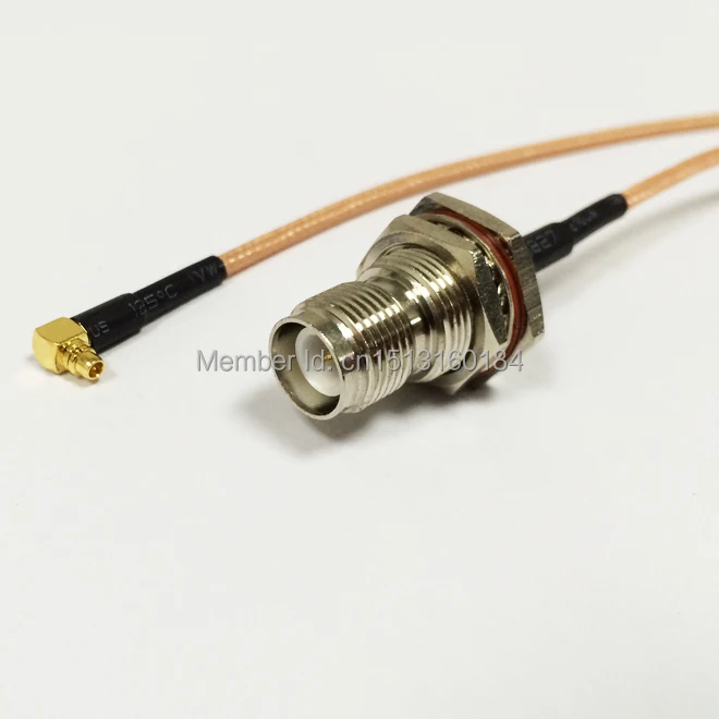 Фото Коаксиальный кабель для модема адаптер 15 см 6 дюймов разъем мама - купить
