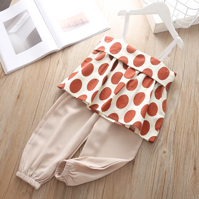 New Fashion 2019 Girls Outfits Sets For Kids 4T Girl Sleeveless Cute Vest Shirts Tops + Pants Children Suit off shoudler Clothes
New Fashion 2019 Girls Outfits Sets For Kids 4T Girl Sleeveless Cute Vest Shirts Tops + Pants Children Suit off shoudler Clothes