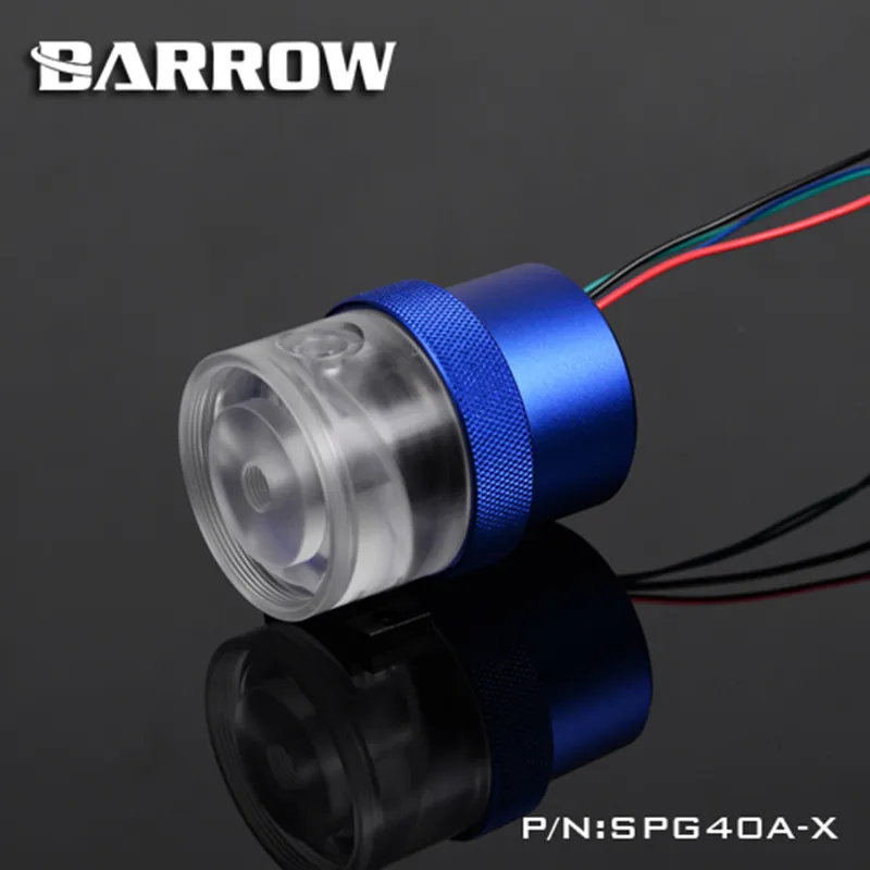 Barrow blackWhite/Transparent 18W PWM Pumps, Maximum Flow 1260L/H, Compatible with D5 Series Pump Cores and Components SPG40A-X
Barrow blackWhite/Transparent 18W PWM Pumps, Maximum Flow 1260L/H, Compatible with D5 Series Pump Cores and Components SPG40A-X